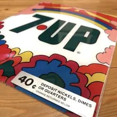 71年　セブンアップ　7up アドバタイジング　シールサイン　ピーターマックス 2025年最新】ピーターマックス 7upの人気アイテム - メルカリ