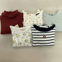 petit main 長袖カットソー　まとめ売り　保育園着