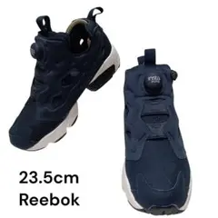 【未使用】Reebok インスタポンプヒューリー 紺 ネイビー　23.5cm