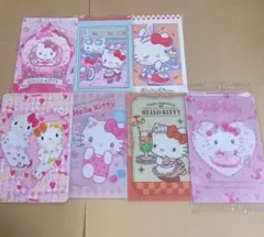 サンリオ ハローキティ(+ミミィ、ダニエル) カード 7点セット