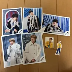 なにわ男子 高橋恭平 公式写真5枚セット シール2枚 ダイヤモンドスマイル