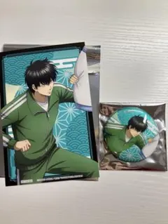 3年Z組銀八先生 土方十四郎 缶バッジ　グリッター　特典　枕投げ ドンキ　銀魂