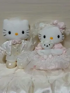 ハローキティ♡ダニエルウェディングドールセット 希少 · 超レア品 (16cm)