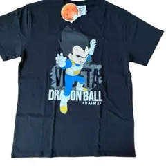 新品　ドラゴンボール ダイマ ベジータ Tシャツ　ブラック　メンズ　L