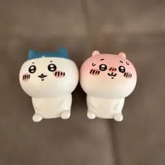 ちいかわ　ミニフィギュア2体セット⭐︎ハチワレくま