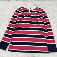 ラルフローレン 襟裏刺繍ラガーシャツ 長袖Tシャツ ロゴ150cm