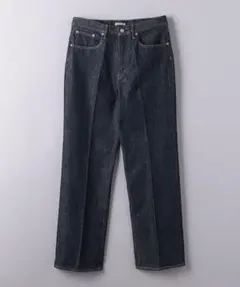 オーラリー　ハードツイストデニム　28インチ Auralee ハードツイストデニム ワイドパンツ インディゴ