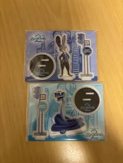 ズートピア2 ハッピーくじ　アクリルスタンド