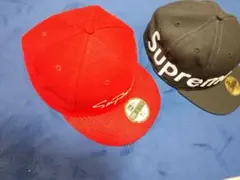 Supreme キャップ　セット売り　 7 3/8