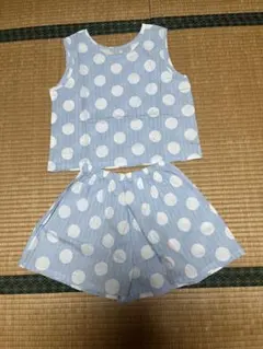 新品 VENICE PORT パジャマ 上下セット 水玉 M