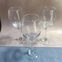 【未使用】ワイングラス 　3個セット