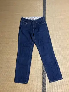 GU レディース デニムパンツ インディゴ　ウエスト67㎝