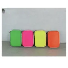 めっこっこ様専用　NADAYA財布　ネオンオレンジ