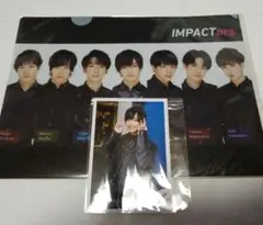 IMPACTors インパクターズ クリアファイル 佐藤新 公式写真 セット