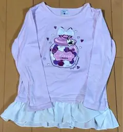 ミニー・マウス プリント 長袖カットソー 120