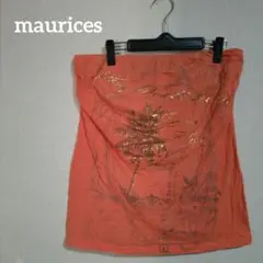 maurices チューブトップ オレンジ