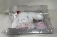 サンリオ　シナモロール ぬいぐるみ&アクセサリーケースセット いちごホイップ