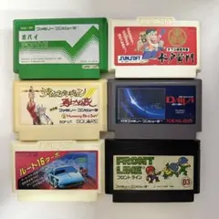 ファミコンソフト　まとめ売り６本