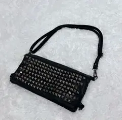 値下げ！ ルブタン❣️ショルダーバッグ スタッズ スパイク ルビタウン