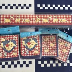 ポケカ　ピカチュウとハート　デッキシールド　デッキケース　プレイマットケース