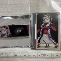 童磨　2点セット　ネームプレート　イラストカード　☆ 鬼滅の刃