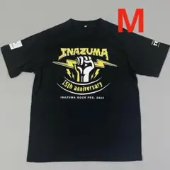 未使用　イナズマロックフェス　2023 スタッフTシャツ　M 黒　バンド