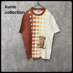 # kunio collection トップス　Tシャツ　半袖　ライオン
