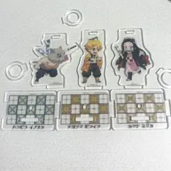 鬼滅の刃 アクリルペンスタンド 我妻善逸 竈門禰豆子 嘴平伊之助