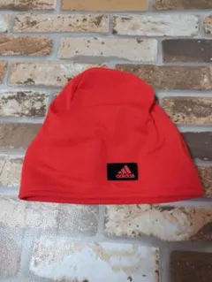 adidas climaheat ニット帽 ビーニー レッドのサムネイル