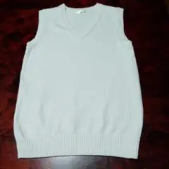ホワイト コットンベスト XXL