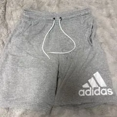 adidasハーフパンツグレーXL