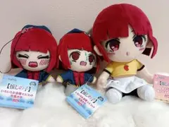 TAITO 推しの子 ぬいぐるみ・マスコット 3体セット有馬かな