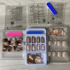ネイルチップ つけ爪 3種セット