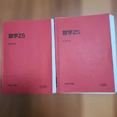 駿台テキスト数学XS,ZS前期後期、授業プリント(清先生、雲孝夫先生
