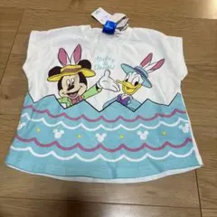 新品　ディズニー　ミッキー ドナルド イースター　半袖Tシャツ 90サイズ