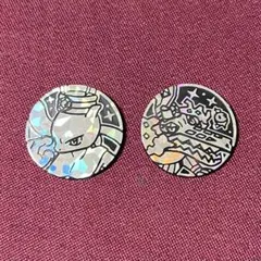 【新品・プレイ用】ミュウツーex ラウドボーンex テラスタル コイン 各１枚