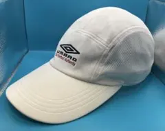 【匿名配送】UMBRO キャップ ホワイト フリーサイズ 日本製のサムネイル