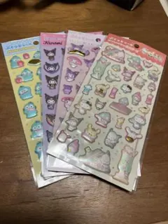 サンリオぷくっとシール　サンリオキャラクターズマイメロクロミクロミハンギョドン