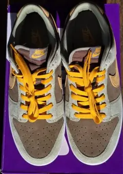 Nike By You スニーカー 黄緑DUNK LOW FJ2253-900 - メルカリ