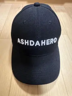 ASHDAHERO 黒キャップ