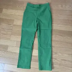 Comme un カジュアルパンツ グリーン サイズ38