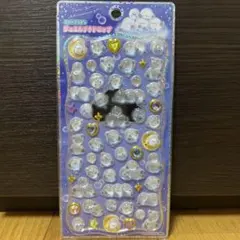 ストーンつき ジュエルプチドロップシール シマエナガ