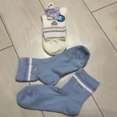 TOPVALU キッズ靴下 19-24cm 2足セット