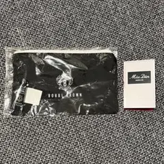 【ボビーブラウン】フラットポーチ&メイクベースと【Dior】パルファンサンプル