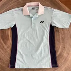 YONEX ポロシャツ ライトブルー Sサイズ