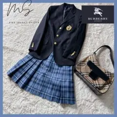バーバリー セットアップ 金ボタン 150cm 金釦 キッズフォーマル 女の子