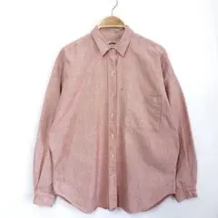 USA製 80s バナナリパブリック バナリパ ストライプ 長袖シャツ S92b