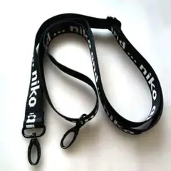 niko and... ショルダーストラップ ブラック中古品