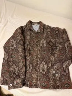 JOURNAL STANDARD ペイズリー柄シャツ