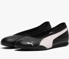 新品　PUMA フラットシューズ バレエシューズ 黒　レディース　ペタンコのサムネイル